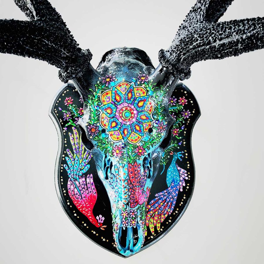 The Mexican Folk – Mounted Stag Skull